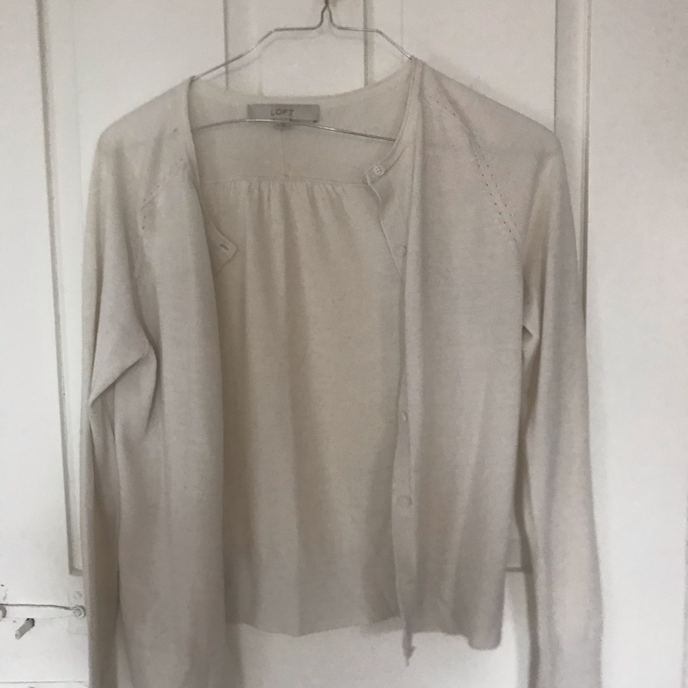 Beige kids sweater